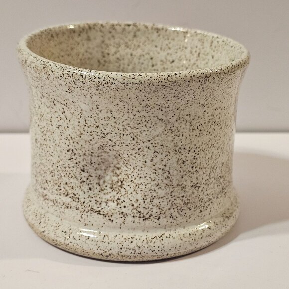 Hand Thrown Etowah River Pottery Piece Artist Signed Mug Succulent Pot Pen Holde - Picture 4 of 10